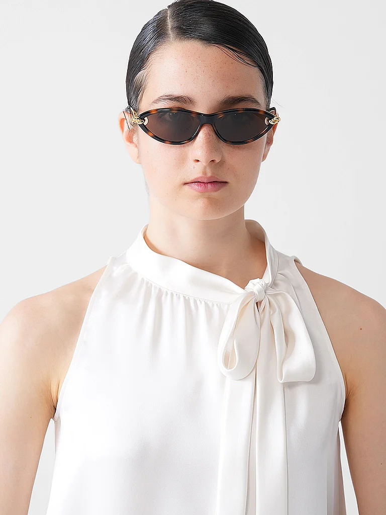 Bottega Veneta BV1390S Sunglasses Brown 2